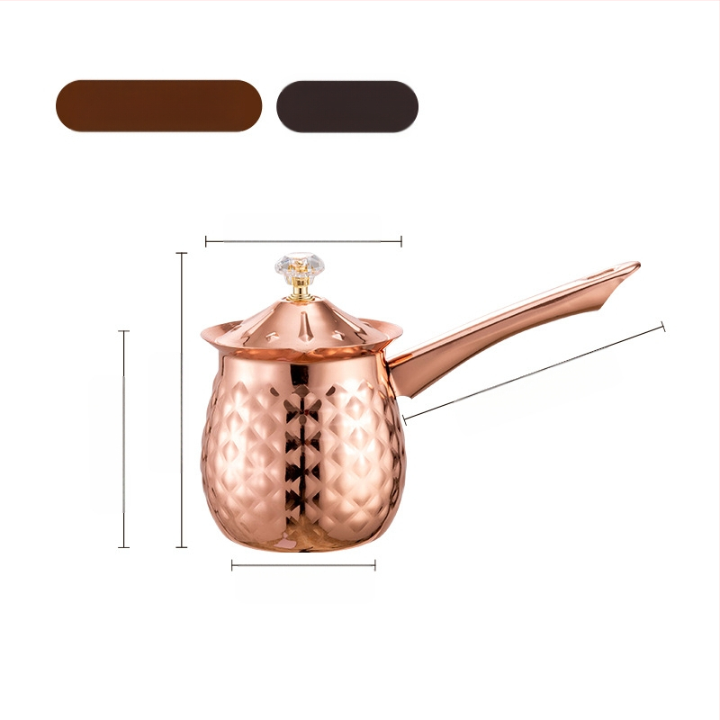 Nerūdijančio plieno kavos aparatas smailiu burna traukiama gėlė puodelis pieno burbulo puodelis pieno puodelis traukiama gėlė stiklainis vaškas puodelis tirpstantis vaškas puodelis