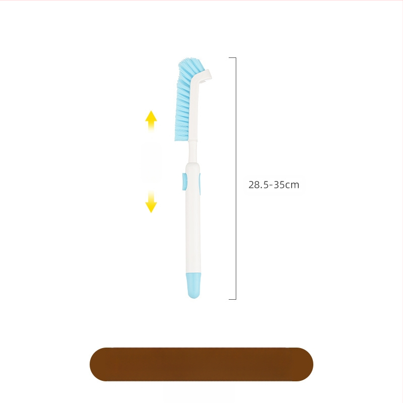 Akvariumo šepetys be nukritusio kampo, ilga rankena, dumblių grandymo šepetys, ilga rankena, specialus dumblių šalinimo šepetys stiklo artefaktams