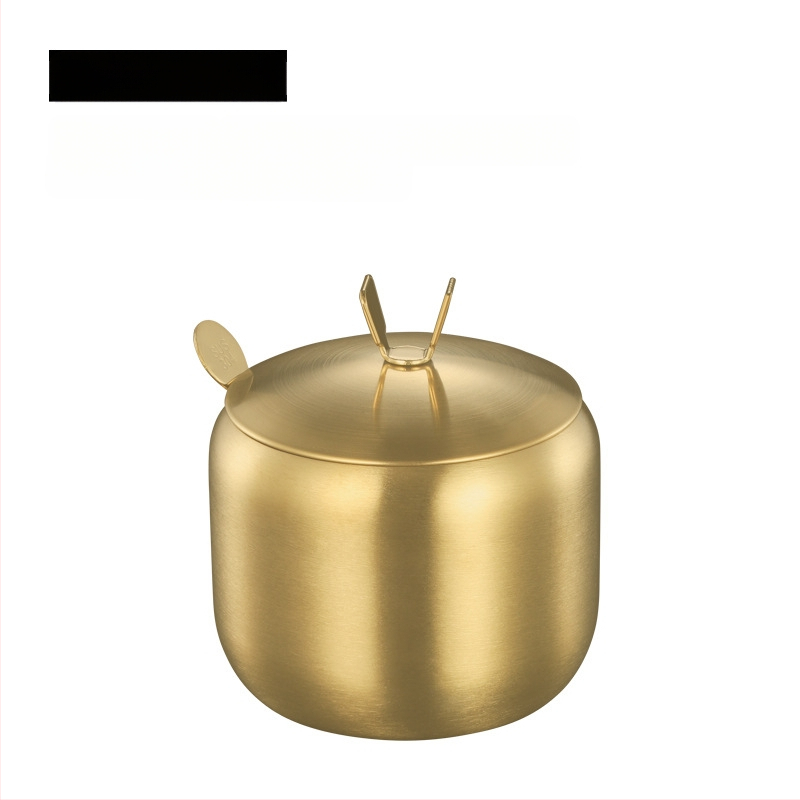 Prieskonių bakas virtuvei, buitiniam naudojimui, 304 nerūdijančio plieno prieskonių bakas, vieno komercinio restorano čili aliejaus bakas, druskos bakas, prieskonių dėžutė