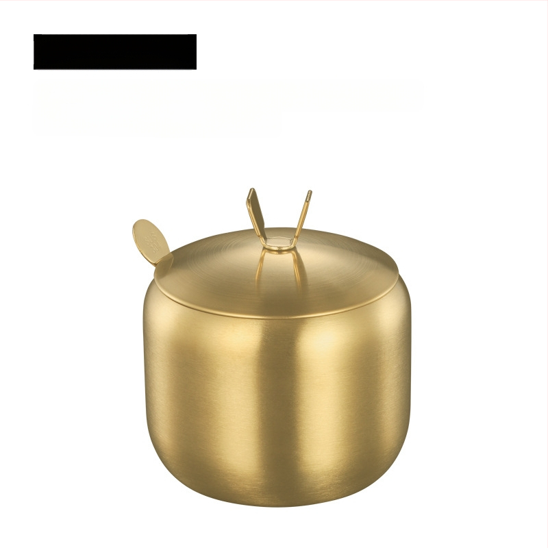 Prieskonių bakas virtuvei, buitiniam naudojimui, 304 nerūdijančio plieno prieskonių bakas, vieno komercinio restorano čili aliejaus bakas, druskos bakas, prieskonių dėžutė