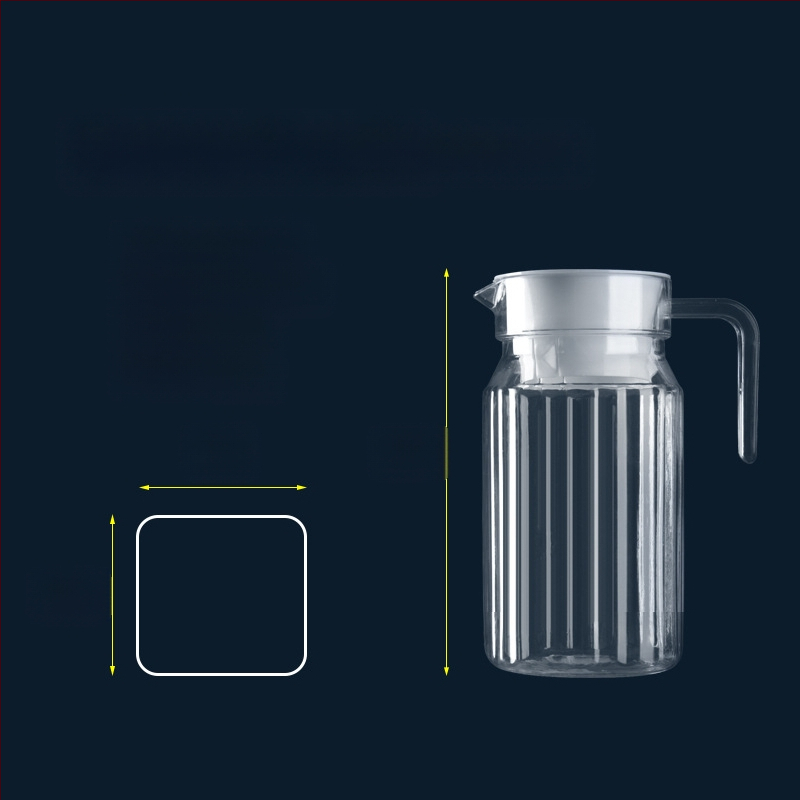 Ακρυλικό πλαστικό κρύο βραστήρα εστιατόριο βραστήρα εστιατόριο μπαρ μπύρα γλάστρα λουλούδι τσαγιέρα καράφα PC χυμός δοχείο