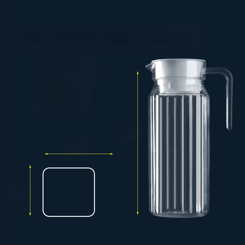 Ακρυλικό πλαστικό κρύο βραστήρα εστιατόριο βραστήρα εστιατόριο μπαρ μπύρα γλάστρα λουλούδι τσαγιέρα καράφα PC χυμός δοχείο