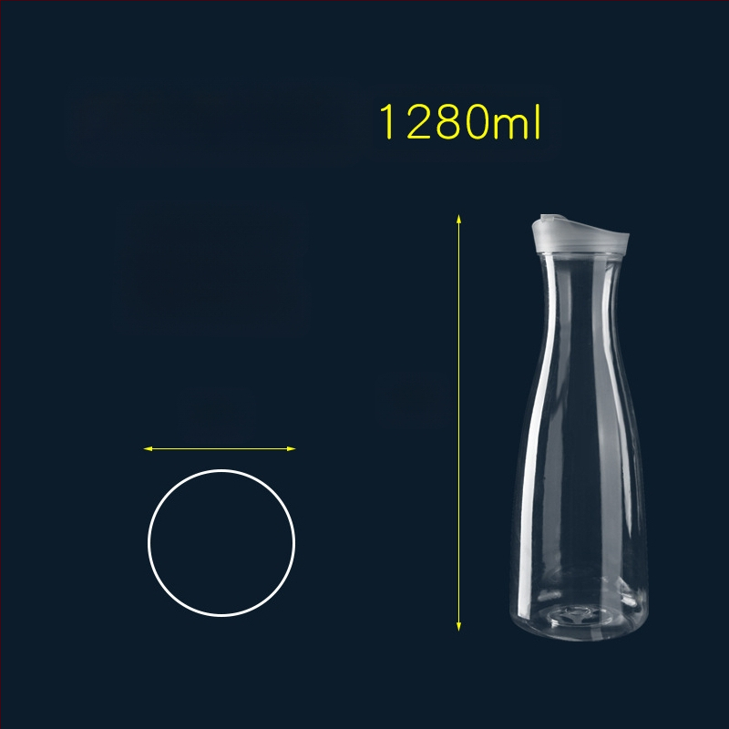 Ακρυλικό πλαστικό κρύο βραστήρα εστιατόριο βραστήρα εστιατόριο μπαρ μπύρα γλάστρα λουλούδι τσαγιέρα καράφα PC χυμός δοχείο