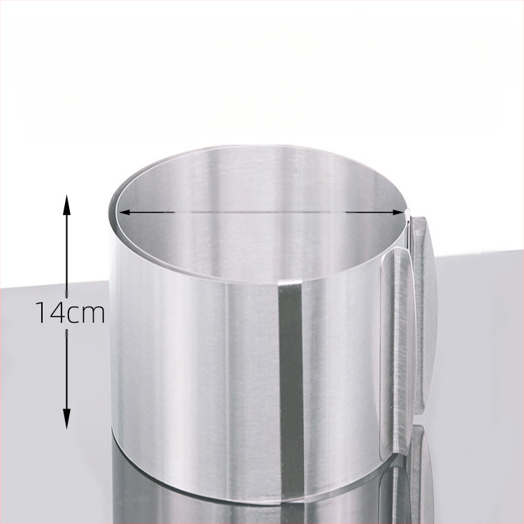 Αν θέλετε να βρείτε στρογγυλό κύκλο μους από ανοξείδωτο χάλυβα, μπορεί να ρυθμιστεί χειροκίνητα, καλούπι κέικ κύκλου κέικ DIY πολλαπλών σχημάτων καρδιάς