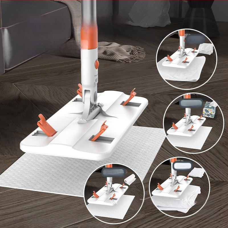 Švarus vienkartinis elektrostatinis šluostės dulkių šalinimo popierinis šluostės buitinės šluostės grindų tingus plokščias šluostės rankų plovimas