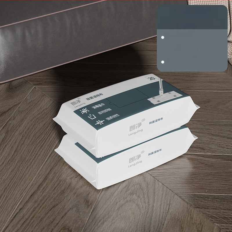 Švarus vienkartinis elektrostatinis šluostės dulkių šalinimo popierinis šluostės buitinės šluostės grindų tingus plokščias šluostės rankų plovimas