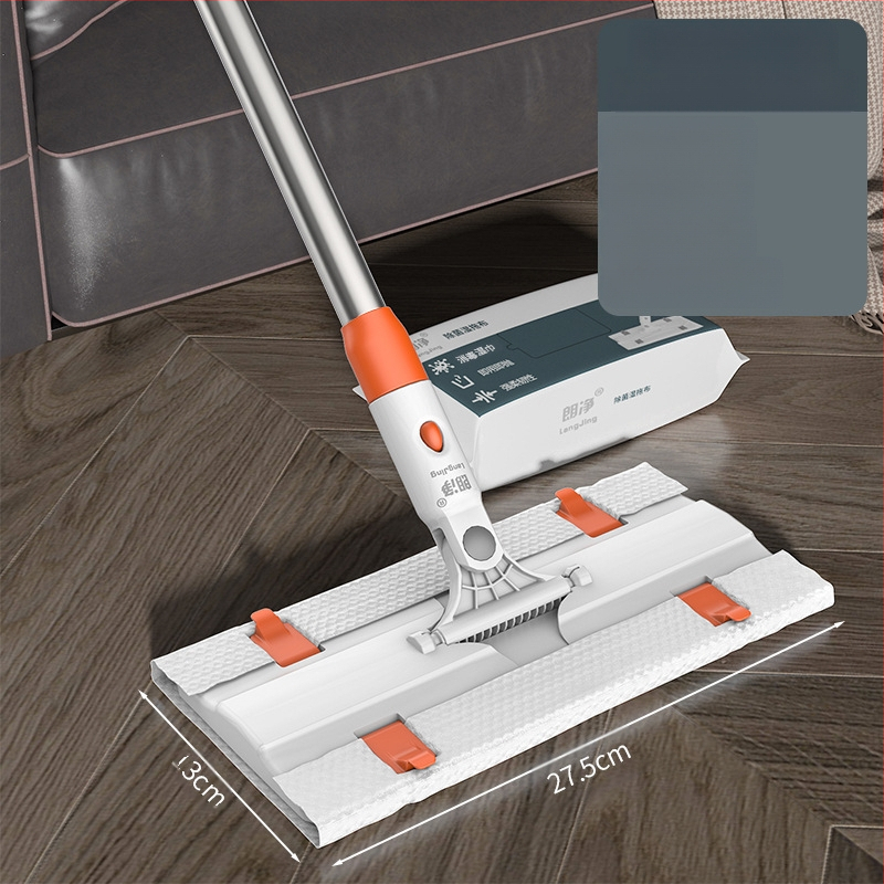 Švarus vienkartinis elektrostatinis šluostės dulkių šalinimo popierinis šluostės buitinės šluostės grindų tingus plokščias šluostės rankų plovimas