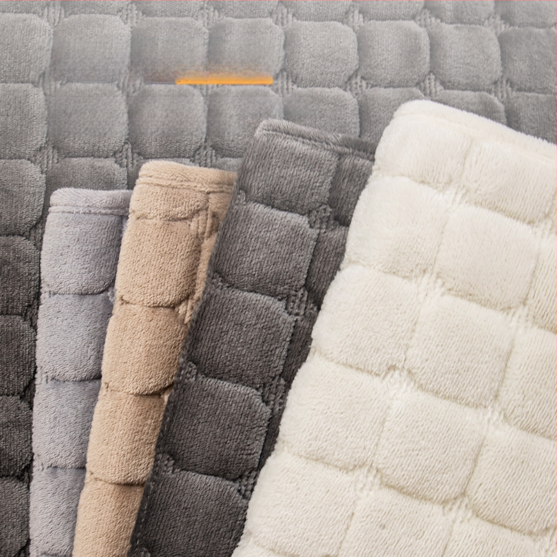 Flanellist ruuduline diivanipadi, talvine kerge luksuslik täiustatud meelega plush-padi, lihtne, universaalne nahast diivanikate, piiriülene