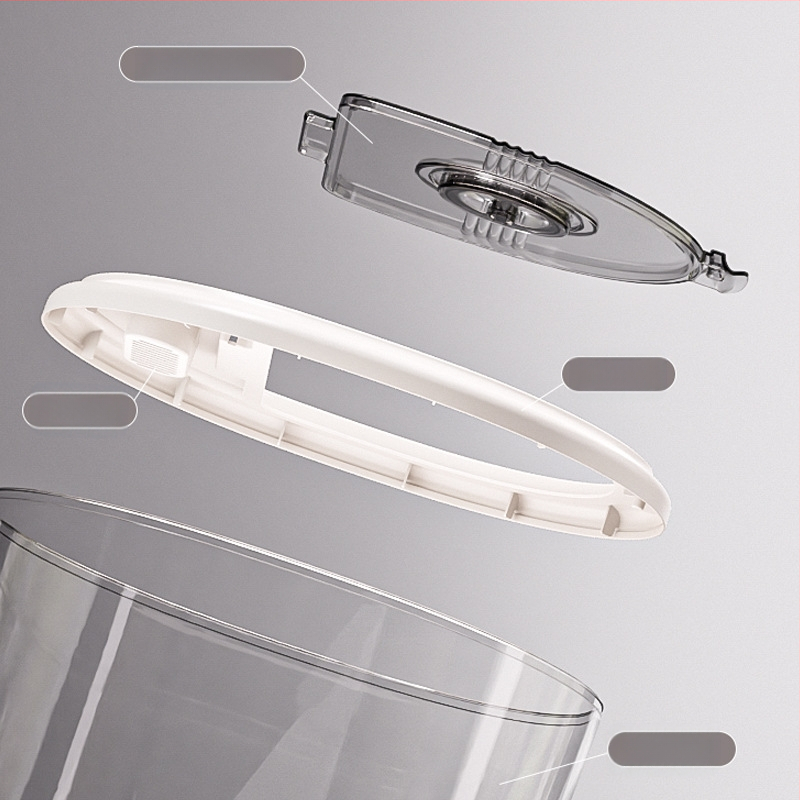 Buitinis ryžių kibiras, sandarus, atsparus vabzdžiams, drėgmei, maistinių ryžių laikymo dėžė, virtuvės ryžių stiklainis, miltų laikymo bakas, įvairūs grūdų kibiras