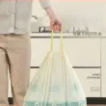 Кухненска торба за изхвърляне, удебелена голяма преносима домакинска торба с шнур, изключително дебела кухненска торба с голям капацитет