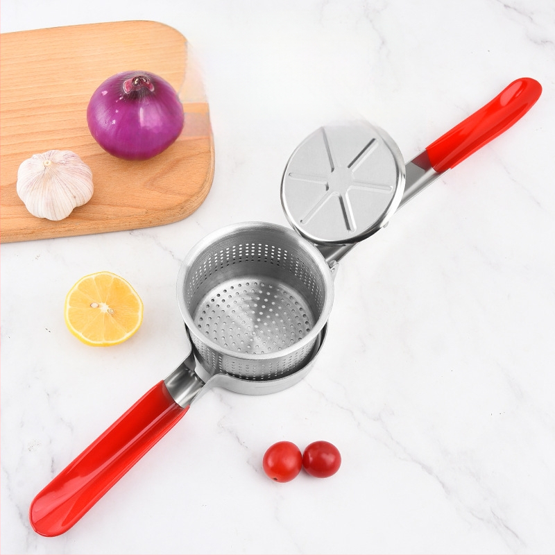 Nova preša za krumpir od nehrđajućeg čelika, kućna ručna preša za voće i povrće, sokovnik, kreativni sokovnik za krumpir