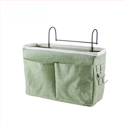 Multifunktsionaalne voodiäärne rippkott, kolledži ühiselamu voodiäärne riidest rippkorv, voodiriided, hoiustamise artefakt