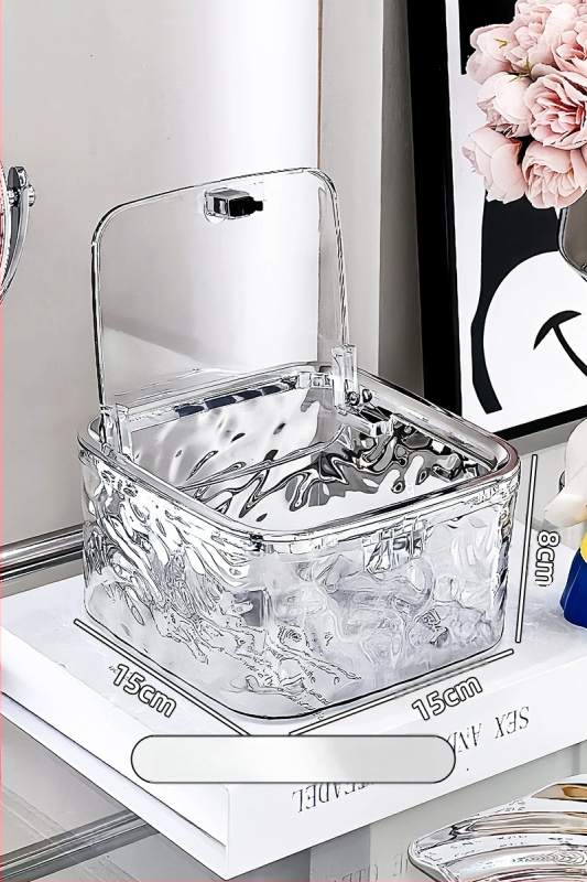 Vaikiškų plaukų aksesuarų laikymo dėžutė mergaitėms, didelės talpos kūdikio plaukų virvė, plaukų segtukas, plaukų segtukas, gumytės formos papuošalų dėžutė