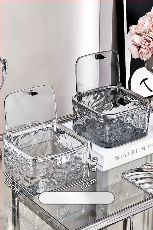 Vaikiškų plaukų aksesuarų laikymo dėžutė mergaitėms, didelės talpos kūdikio plaukų virvė, plaukų segtukas, plaukų segtukas, gumytės formos papuošalų dėžutė