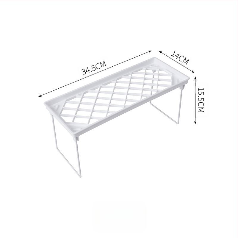 Sandėliavimo lentyna vonios kambario daiktų laikymo lentyna virtuvės stalviršio kosmetikos laikymo organizatorius sulankstomas įvairių daiktų laikymo lentyna