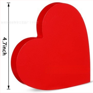 Tarpvalstybiniai sprogimai Valentino dienos meilė mediniai papuošalai vestuvės vestuvių vakarėlio dekoravimas Tanabata papuošalai mediniai amatai