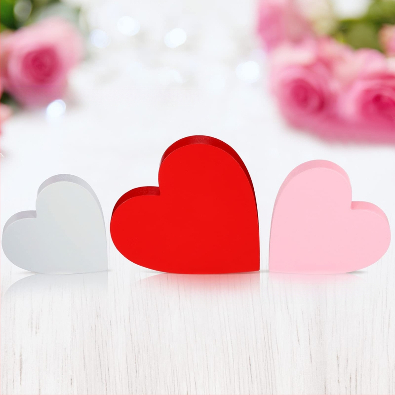 Tarpvalstybiniai sprogimai Valentino dienos meilė mediniai papuošalai vestuvės vestuvių vakarėlio dekoravimas Tanabata papuošalai mediniai amatai