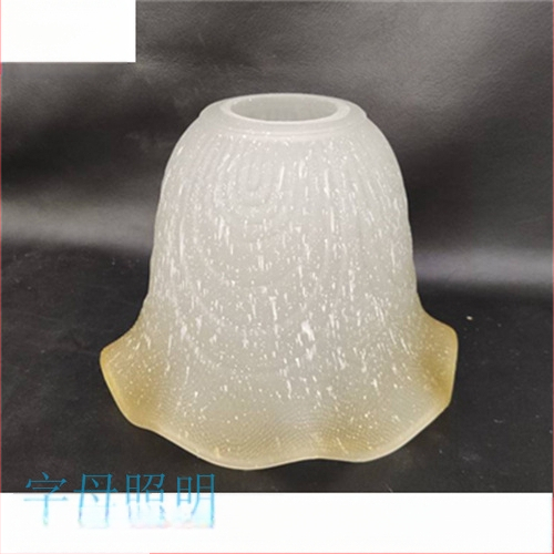 Matinio stiklo šviestuvo gaubto skylė, europietiškas sietynas, sieninis šviestuvas, šviestuvo gaubto apvalkalo, šviestuvo priedai, stalinė lempa „pasidaryk pats“, nauja