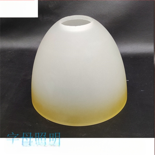 Matinio stiklo šviestuvo gaubto skylė, europietiškas sietynas, sieninis šviestuvas, šviestuvo gaubto apvalkalo, šviestuvo priedai, stalinė lempa „pasidaryk pats“, nauja