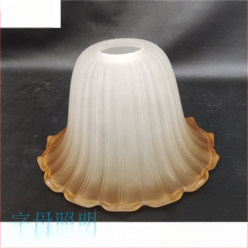 Matinio stiklo šviestuvo gaubto skylė, europietiškas sietynas, sieninis šviestuvas, šviestuvo gaubto apvalkalo, šviestuvo priedai, stalinė lempa „pasidaryk pats“, nauja