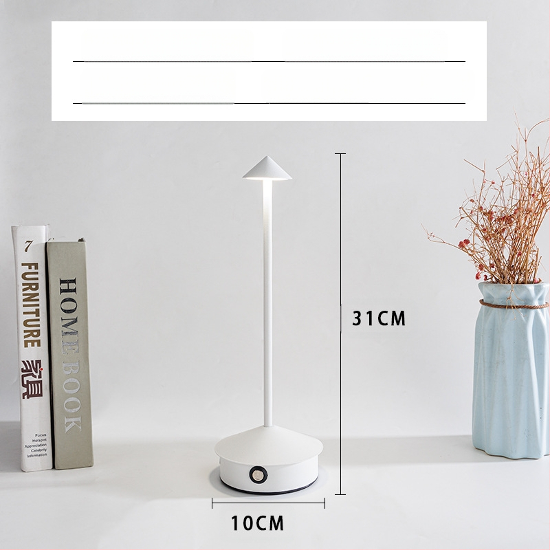 Seenelamp piiriülene mood väliskaubandus LED Spire laualamp laadimine loominguline välistingimustes siseruumides restorani kaunistuseks väike laualamp