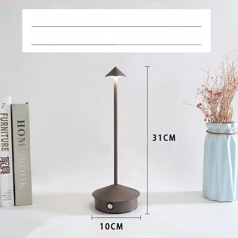 Seenelamp piiriülene mood väliskaubandus LED Spire laualamp laadimine loominguline välistingimustes siseruumides restorani kaunistuseks väike laualamp