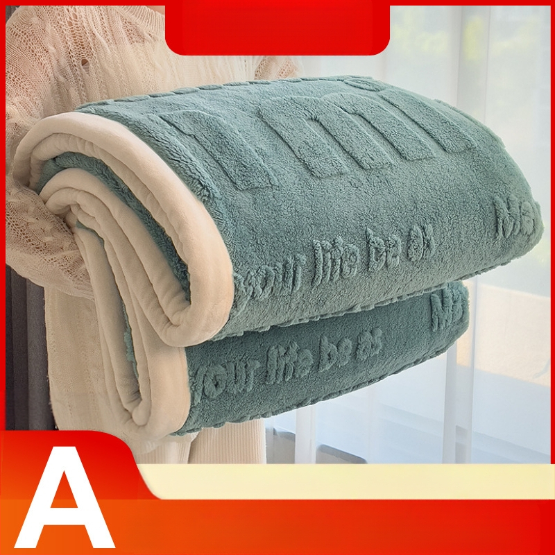 Patogi medvilninė aksominė antklodė, sutirštinta koralų spalvos aksominė žieminė snaudulių antklodė, biuro oro kondicionieriaus užvalkalas, pieno spalvos aksominė antklodė, sofos antklodė