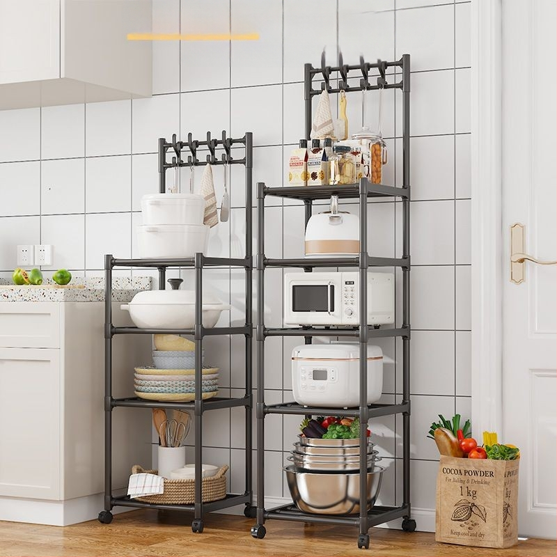 Virtuvės laikymo lentynos grindys, daugiasluoksnės buitinės mikrobangų krosnelės lentynos, puodų lentynos, sustorintos orkaitės lentynos gamyklos didmeninė prekyba