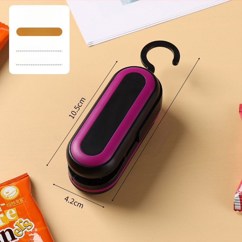 Mini tihendusmasin Piiriülene väikepakend Kodumajapidamises kasutatav kilekott Toidu säilitamine Tihendusvaakum Plastist tihendusmasin Suupiste artefakt