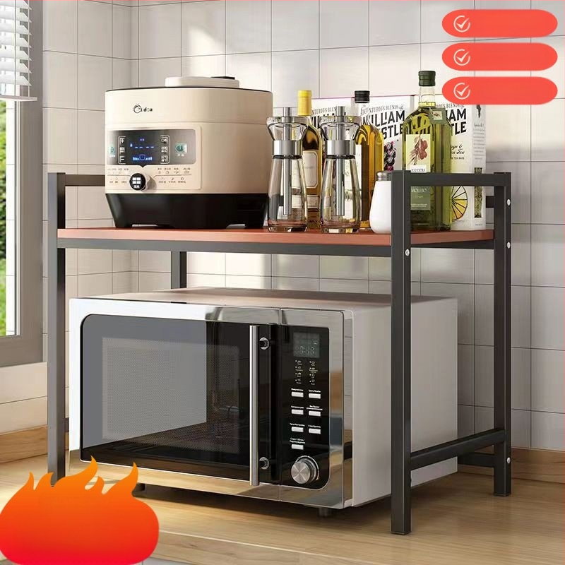 Virtuvės mikrobangų krosnelės laikymo lentynėlė, stalviršio daugiafunkcinė laikymo lentynėlė, daugiasluoksnė orkaitės prieskonių indelis, ryžių viryklės laikymo lentynėlė