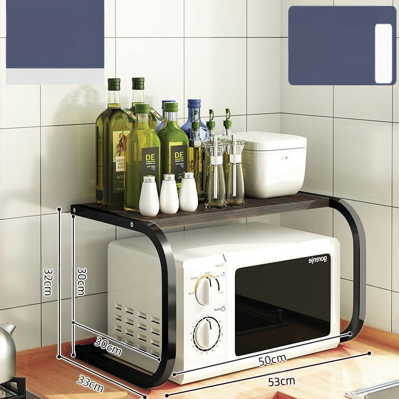 Virtuvės mikrobangų krosnelės laikymo lentynėlė, stalviršio daugiafunkcinė laikymo lentynėlė, daugiasluoksnė orkaitės prieskonių indelis, ryžių viryklės laikymo lentynėlė