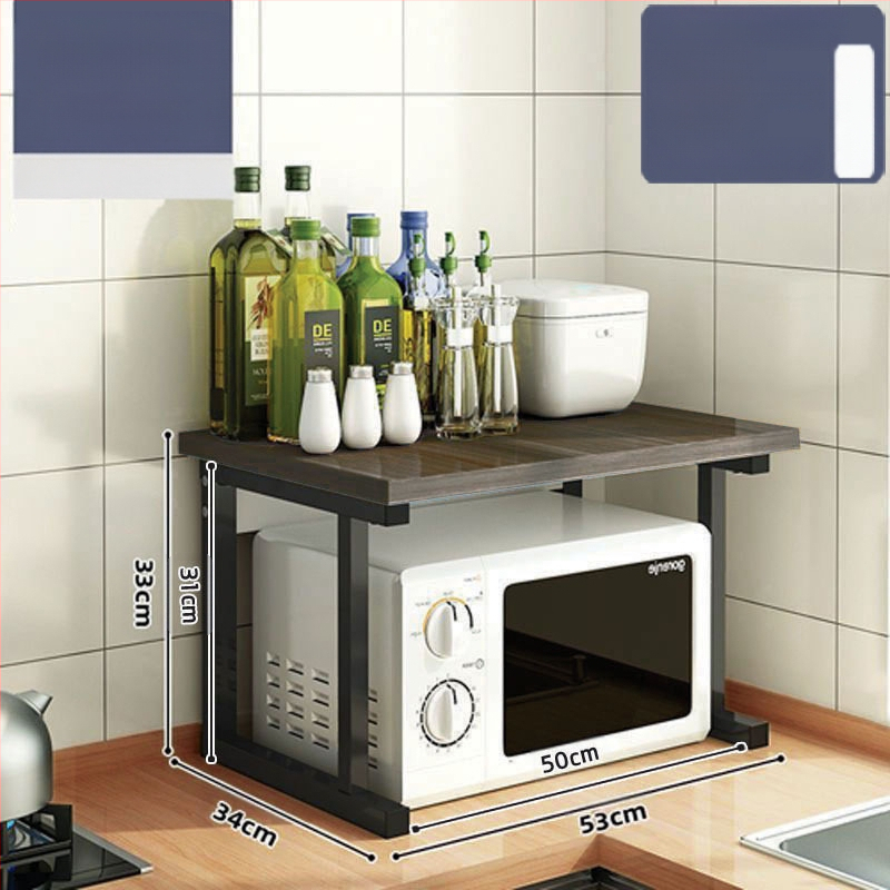 Virtuvės mikrobangų krosnelės laikymo lentynėlė, stalviršio daugiafunkcinė laikymo lentynėlė, daugiasluoksnė orkaitės prieskonių indelis, ryžių viryklės laikymo lentynėlė
