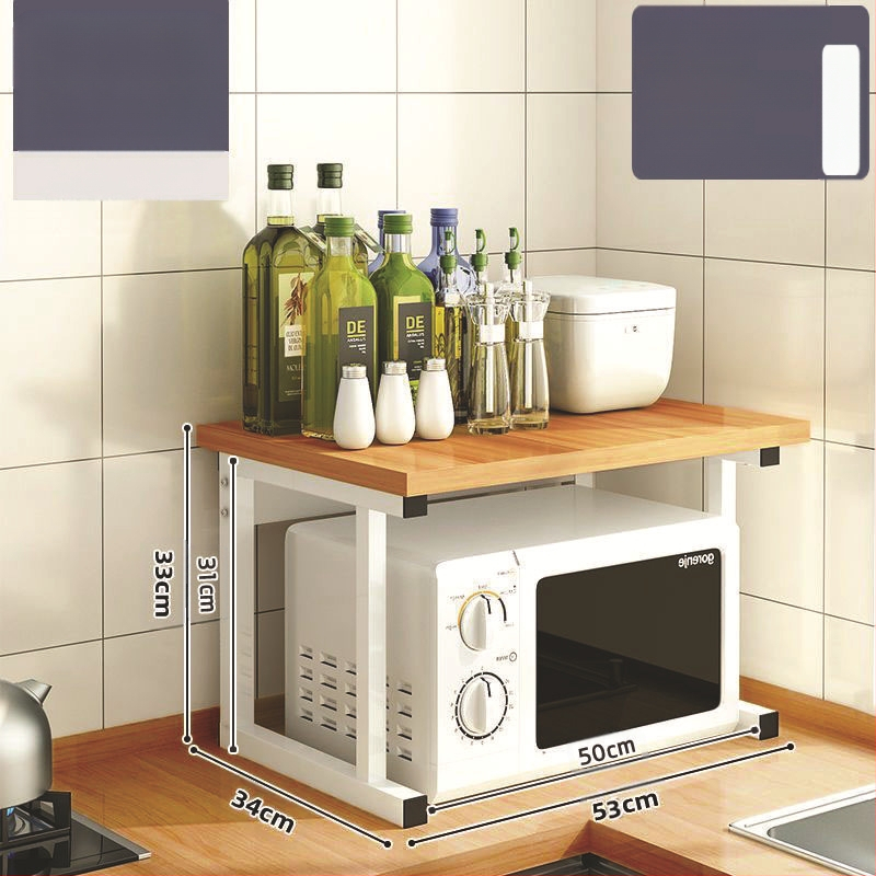 Virtuvės mikrobangų krosnelės laikymo lentynėlė, stalviršio daugiafunkcinė laikymo lentynėlė, daugiasluoksnė orkaitės prieskonių indelis, ryžių viryklės laikymo lentynėlė