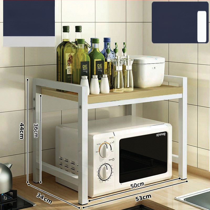 Virtuvės mikrobangų krosnelės laikymo lentynėlė, stalviršio daugiafunkcinė laikymo lentynėlė, daugiasluoksnė orkaitės prieskonių indelis, ryžių viryklės laikymo lentynėlė