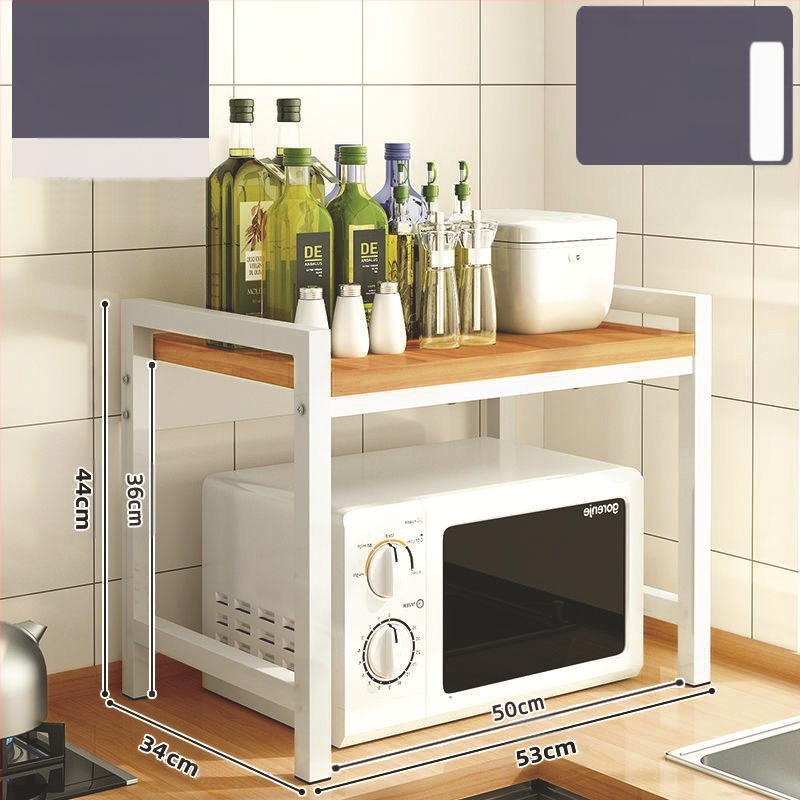 Virtuvės mikrobangų krosnelės laikymo lentynėlė, stalviršio daugiafunkcinė laikymo lentynėlė, daugiasluoksnė orkaitės prieskonių indelis, ryžių viryklės laikymo lentynėlė