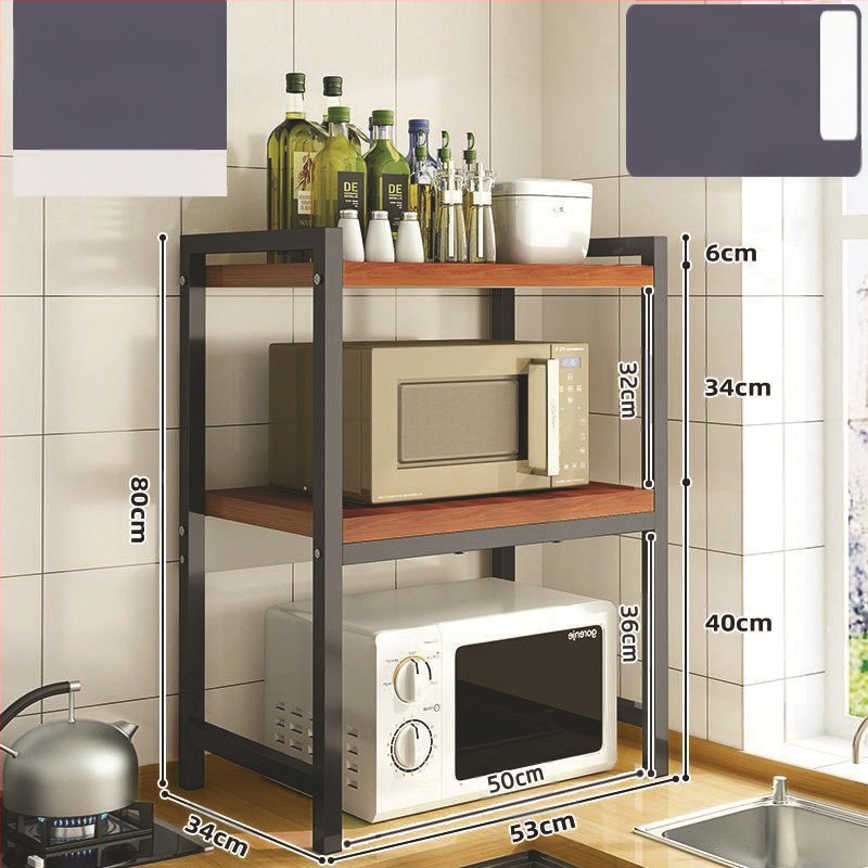 Virtuvės mikrobangų krosnelės laikymo lentynėlė, stalviršio daugiafunkcinė laikymo lentynėlė, daugiasluoksnė orkaitės prieskonių indelis, ryžių viryklės laikymo lentynėlė