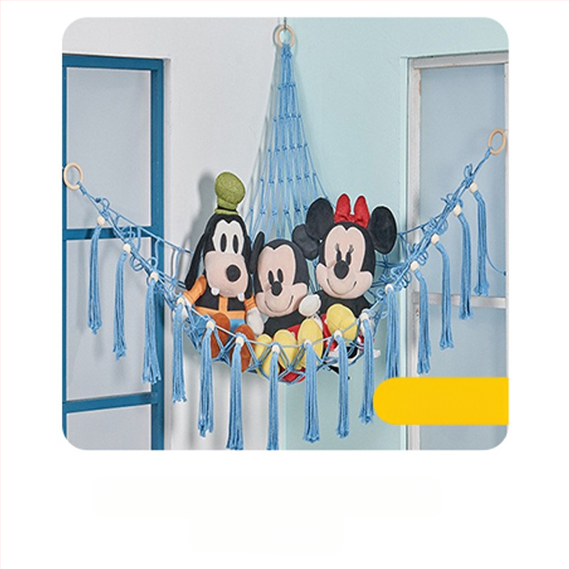 Žaislinis hamakas, trikampio formos tinklelis, tarpvalstybinis karšto kasybos žaislų laikymo krepšys, pliušinis žaislų laikymo tinklas, trikampio formos tinklas