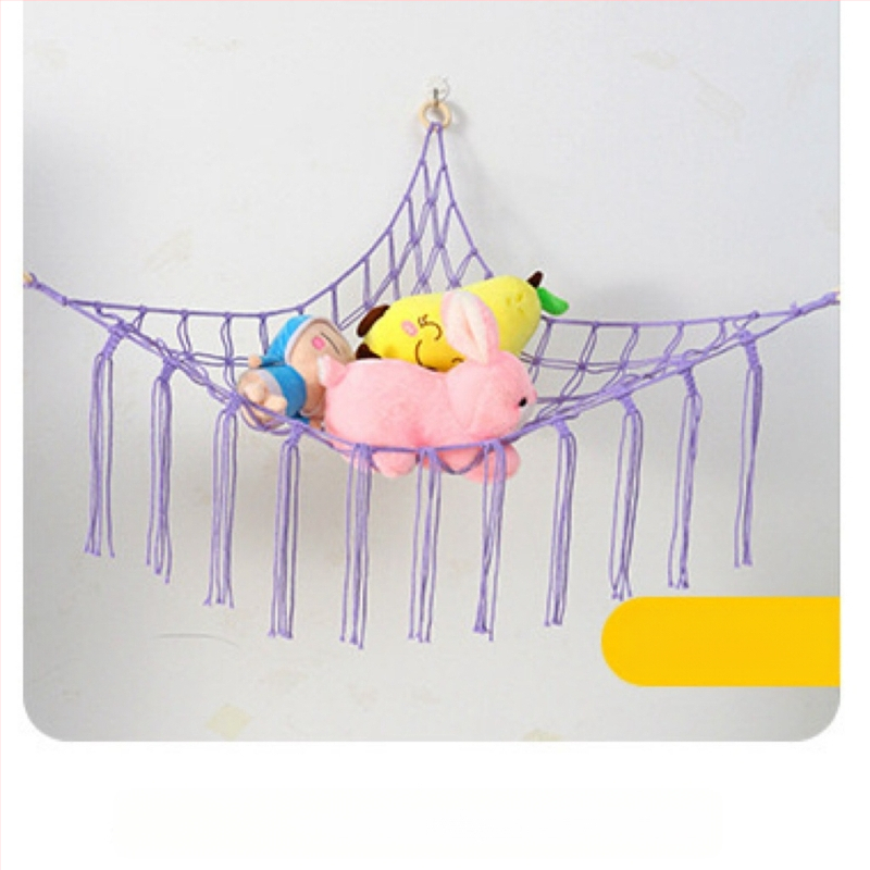 Žaislinis hamakas, trikampio formos tinklelis, tarpvalstybinis karšto kasybos žaislų laikymo krepšys, pliušinis žaislų laikymo tinklas, trikampio formos tinklas