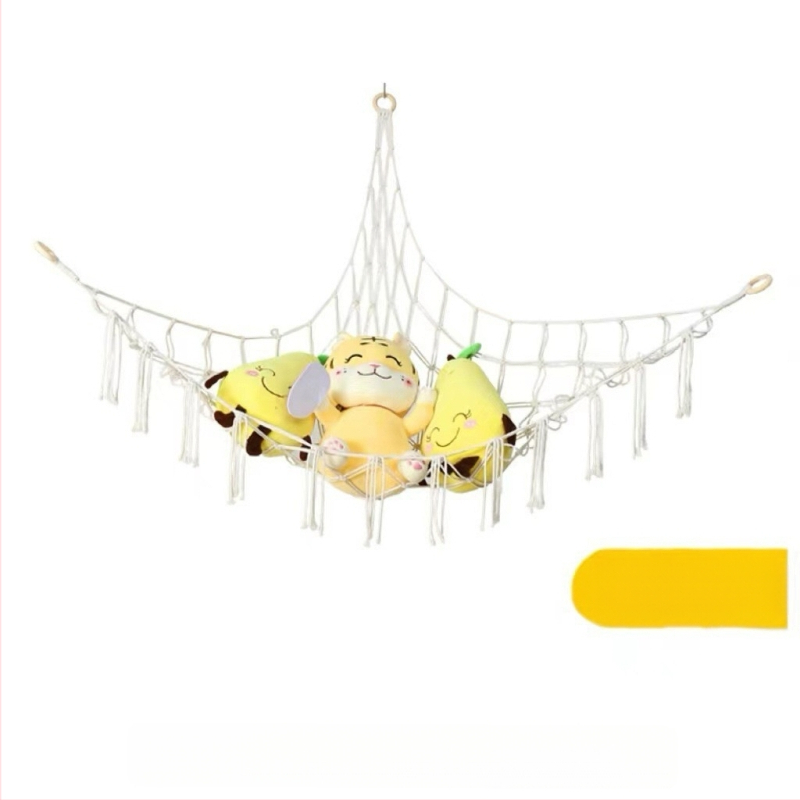 Žaislinis hamakas, trikampio formos tinklelis, tarpvalstybinis karšto kasybos žaislų laikymo krepšys, pliušinis žaislų laikymo tinklas, trikampio formos tinklas