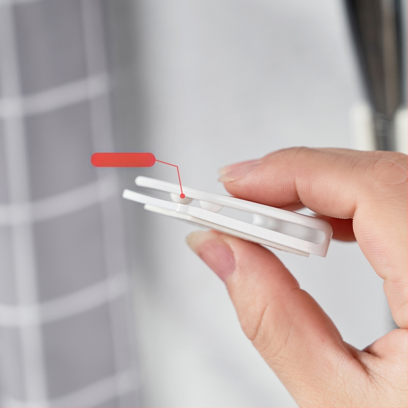 Japoniškas vonios kambario dušo užuolaidos segtukas be perforatorių, atsparus vėjui, atsparus purslams, fiksuotas segtukas, dušo sienos sagties užuolaidos segtukas, kabliukas