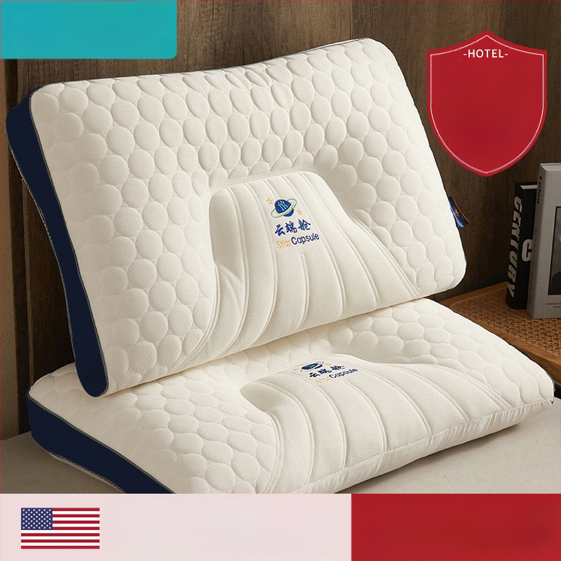 Μαξιλάρι χειμερινού καθολικού κοιτώνα οικιακής μνήμης, μαξιλάρι αυχένα φοιτητών με πυρήνα που βοηθά στον ύπνο ολόκληρου του κεφαλιού των ανδρών