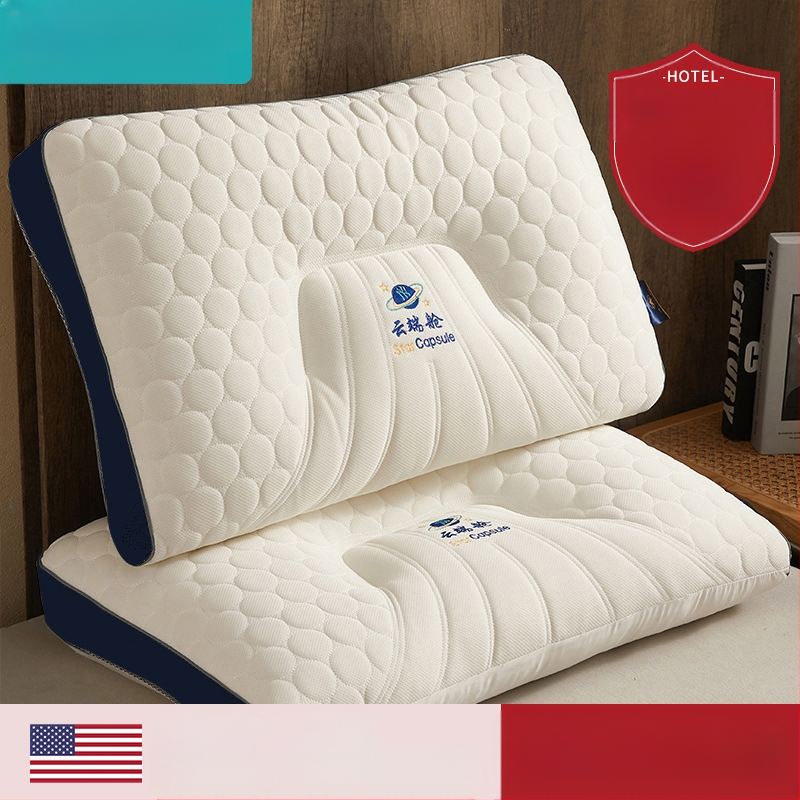 Μαξιλάρι χειμερινού καθολικού κοιτώνα οικιακής μνήμης, μαξιλάρι αυχένα φοιτητών με πυρήνα που βοηθά στον ύπνο ολόκληρου του κεφαλιού των ανδρών