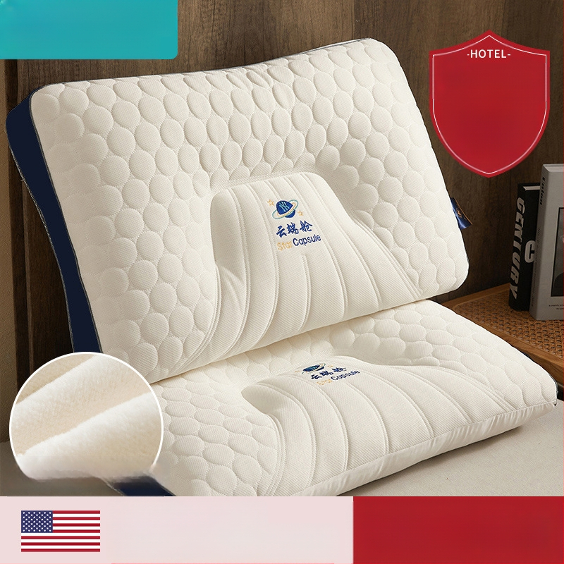 Μαξιλάρι χειμερινού καθολικού κοιτώνα οικιακής μνήμης, μαξιλάρι αυχένα φοιτητών με πυρήνα που βοηθά στον ύπνο ολόκληρου του κεφαλιού των ανδρών