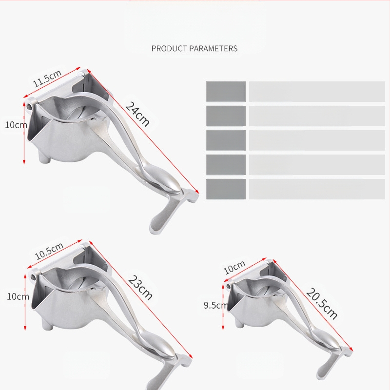 Manuaalne mahlapress Mahlapress Kodumajapidamises kasutatav puuviljamasin Sidruniklambri eraldamise mahla ekstrusioon Alumiiniumisulamist mahlapress Hulgimüük