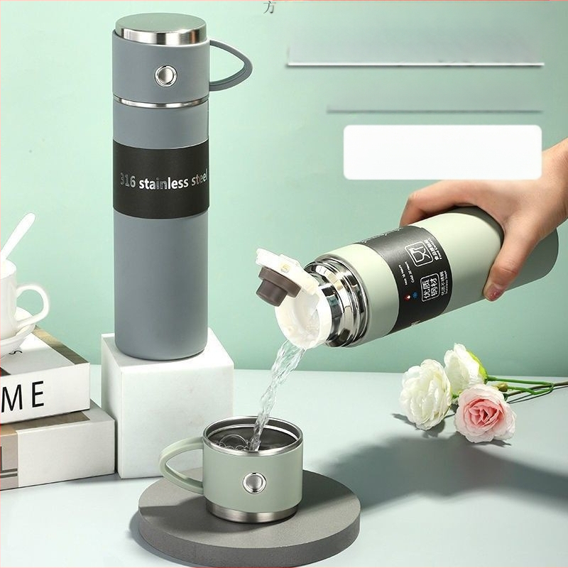 Shanghe roostevabast terasest termoskruus meestele ja naisüliõpilastele, moekrõps, kaheotstarbeline äriteekrõps, tehase piiriülene hulgimüük