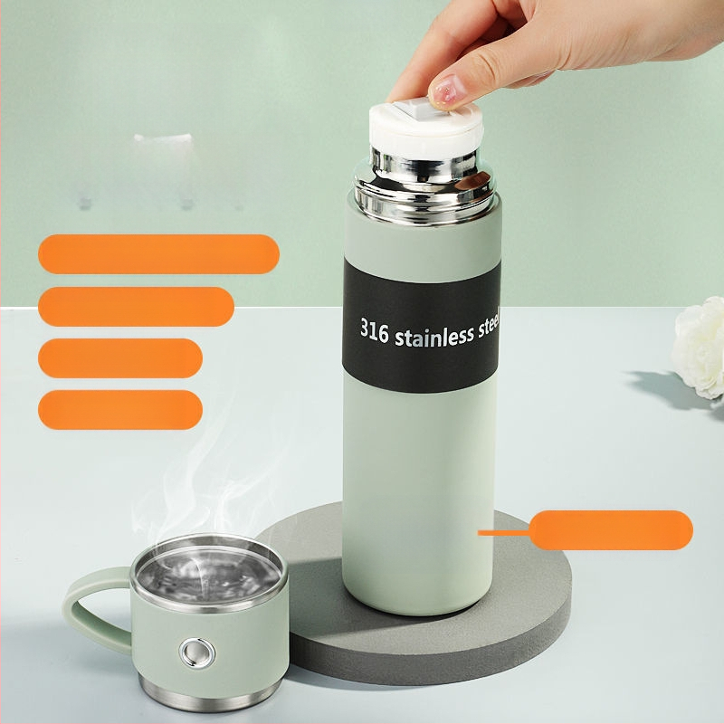 Shanghe roostevabast terasest termoskruus meestele ja naisüliõpilastele, moekrõps, kaheotstarbeline äriteekrõps, tehase piiriülene hulgimüük