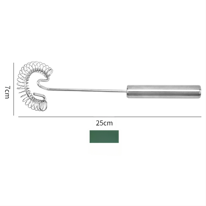 Novi ručni mikser za jaja s oprugom, pjenilica za mlijeko, kućanski mali blender za kavu, kozje mlijeko, pjenilica za mlijeko veleprodaja