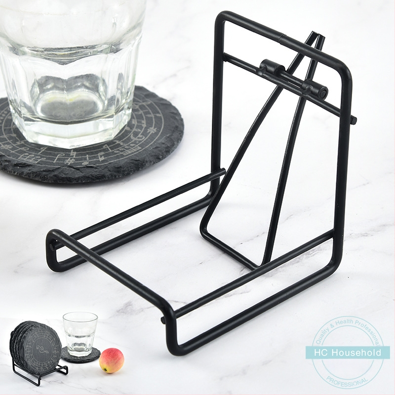 Virtuvės šilumos izoliacija, padėkliukų lentyna, kūrybinga padėkliukų lentyna, virtuvės daugiafunkcinė geležinė lentynėlė, laikymo lentynėlė