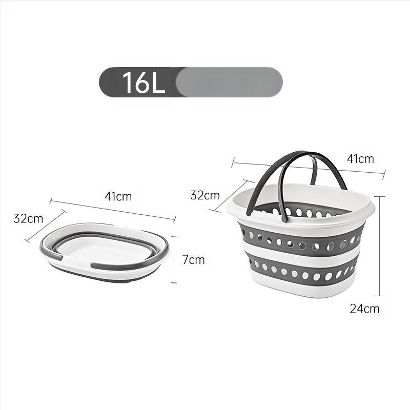 Lauko stovyklavimo pikniko automobilis nešiojamas sandėliavimas sulankstomas kibiras ir nešvarių drabužių krepšys buitinis prie sienos tvirtinamas vonios kambario skalbinių krepšys