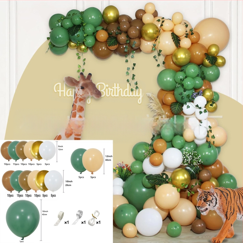 Piiriülene õhupalliülikond kaelkirjaku ja sika hirvega, plush-mänguasja simulatsioon, loomade õhupallifestival, hulgimüük